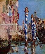 Edouard Manet Canale Grande in Venedig France oil painting artist